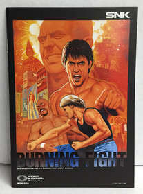 Burning Fight NEO GEO AES Complete CIB US Version NEOGEO Manual TESTED & WORKING