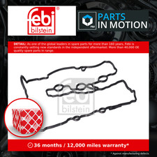 Image of Rocker Cover Gasket fits BMW 118 F20, F21 1.5 2015 on B38B15A 11128618515 Febi