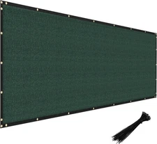 Privacy Fence Screen 6'x50' Heavy Duty Windscreen Fencing Mesh Fabric Shade  