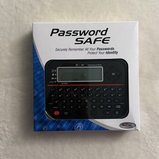 RecZone Password Safe Model 595 Digital Organizer LCD QWERTY Keyboard New