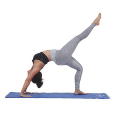 6mm Yoga  Fitness Mat   Non-Slip, Extra Cushion, Pilates, Core,  Strength Work