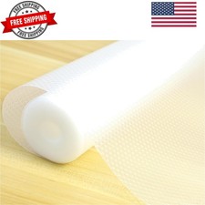 Shelf Liners for Kitchen Cabinets 15 Inch Wide X 20 Ft Non Adhesive Cabinet D...