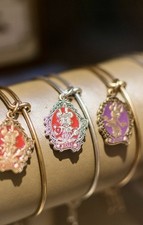 NWT Alex and Ani Disney Parks Mickey Mouse Halloween Cameo Bracelet Silver