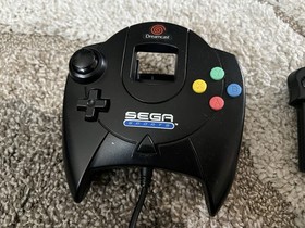 Dreamcast Sega Sports Edition Black Controller HKT-7700 VMU + GameShark