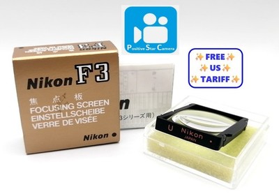 🎦👀✨Unused✨ Nikon Focusing Screen Type U Red Dot For F3 F3HP F3/T From JAPAN