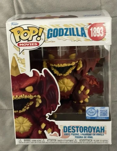 Funko POP! Movies: Godzilla - Destoroyah (Retro Futurism)  1893 NIB