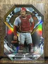 2022 Topps Series 1 Johnny Bench #DGDC-10 Diamond Greats Die Cut Cincinnati Reds
