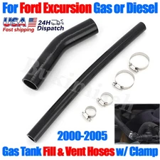 For 2000-2005 Ford Excursion Gas Tank Fill & Vent Hoses & Clamps Kit 2003 2004