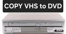 Funai HDR-B2735 VHS DVD Recorder With 160Gb HDD Original Remote & Manual Working