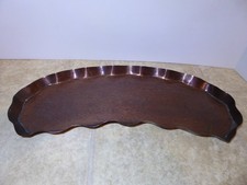 Antique copper tray kidney shape Arts Crafts Henry Loveridge Rd 231620