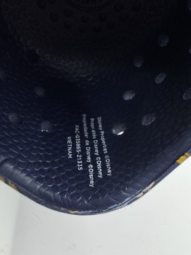 Disney Parks Native Kinder Schuhe 50th Anniversary Mickey Mouse Größe J1 Navy Blau - Bild 8 von 13