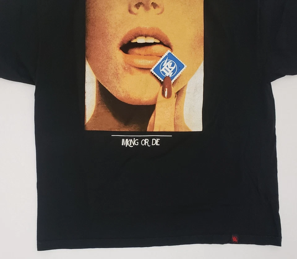 Camiseta gráfica negra IMKING XXL para hombre Foto 3 de 4