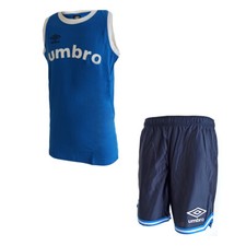 Completo Uomo Corto Spalla Larga con Pantalone Acetato Umbro Art. 10214