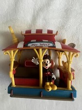 Ship from USA Vintage 1993 Disney Toon Town Jolly Trolley Friction Pull Back Toy