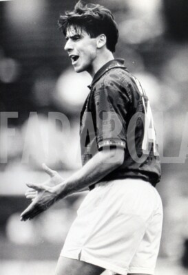 Vintage Press Photo Football, World Usa 1994, Italy, Nicola Berti, print