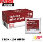 Ever Ready First Aid Povidone Iodine Wipes – 100 Count