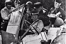 WW2 - General Leclerc at the gates of Rambouillet late August 1944