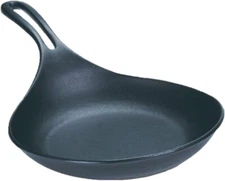 IWACHU Japanese Omelette Pan Cast Iron 24600 IH Compatible Nanbu Tekki 22cm