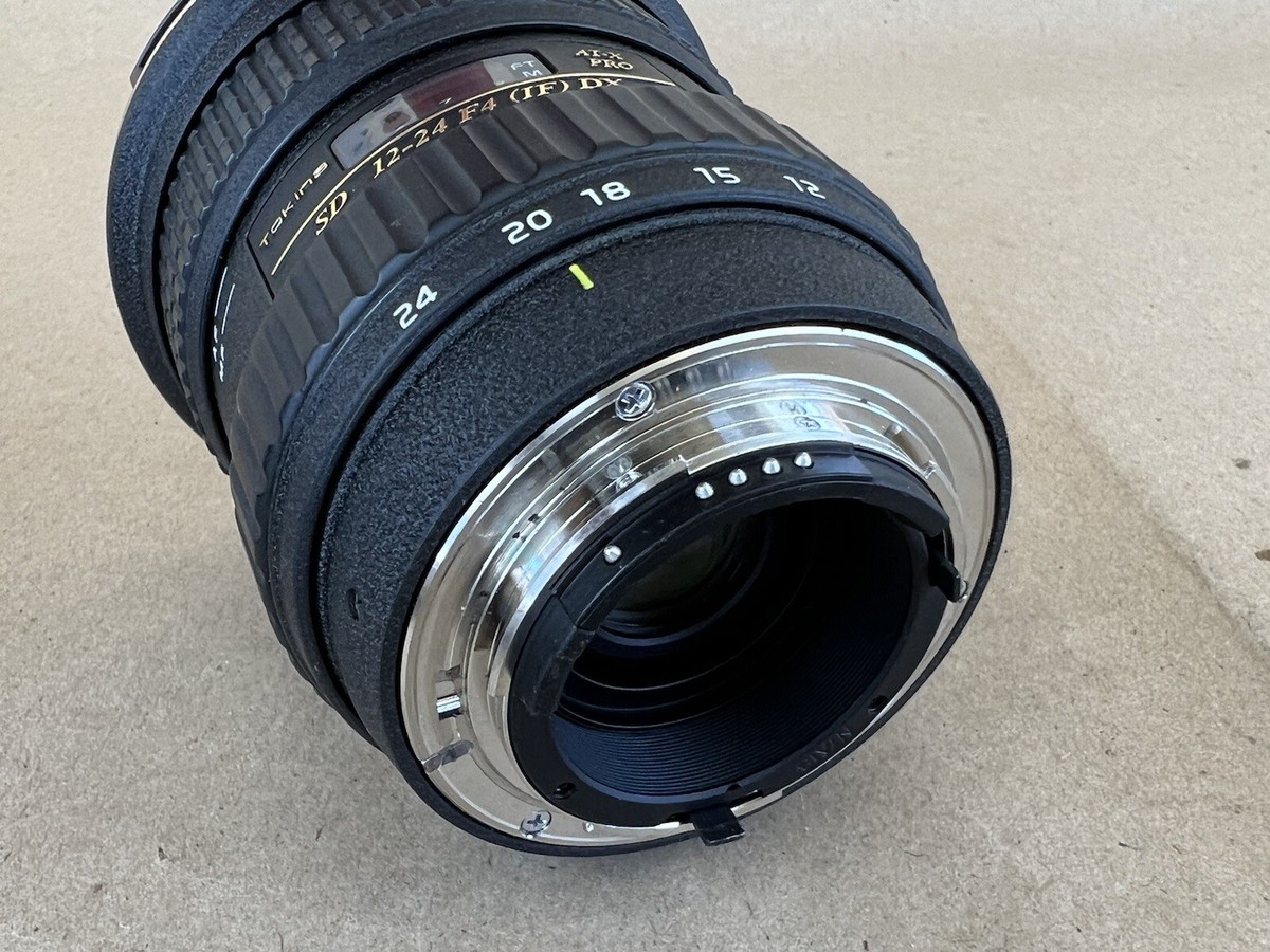Tokina AT-X Pro 12-24mm F4 SD (IF) DX For Nikon AF Cameras | eBay