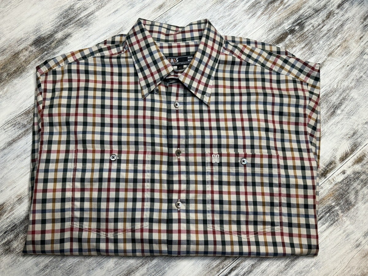 Daks London Check Shirt Button-Down Size XL | eBay Daks London Check Shirt Button-Down Size XL | eBay