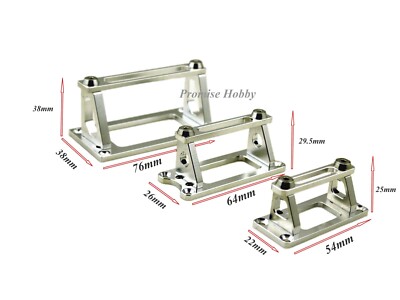 Alloy Servo Mount  Holder for Large / S3003 / Small Servo RC Boat Airplane Car