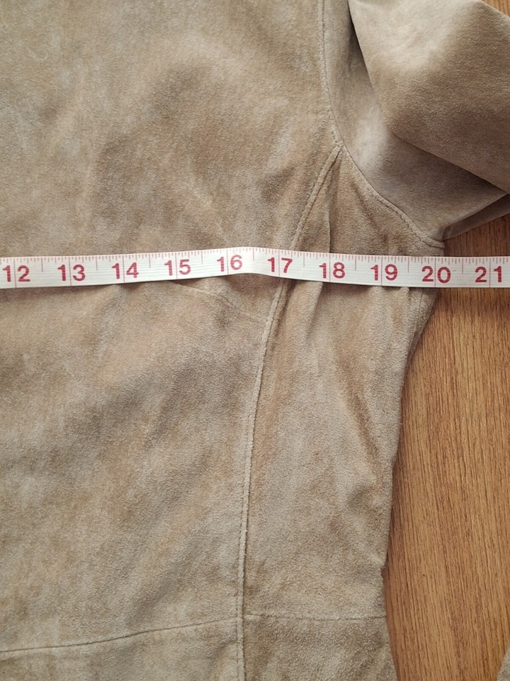 Vintage Women's Designer Clifford &Wills Suede Jacket/Long Skirt Set