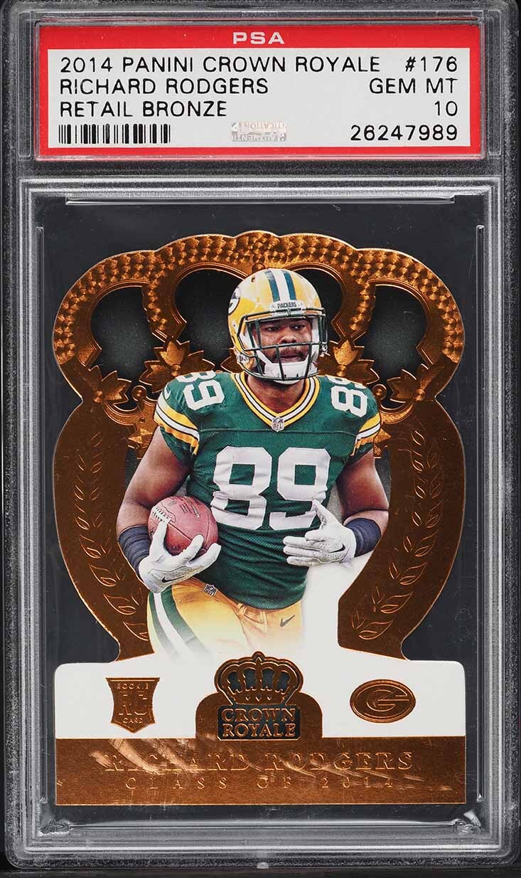 Richard Rodgers Panini Crown Royale #176 Retail Bronze