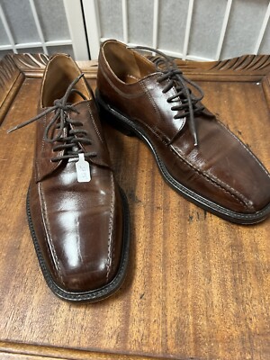 Bostonian ,Men’s Dress Shoes, Brown, Sz 8, Laces, Leather, Made in Italy.! Bostonian ,Men main image 4