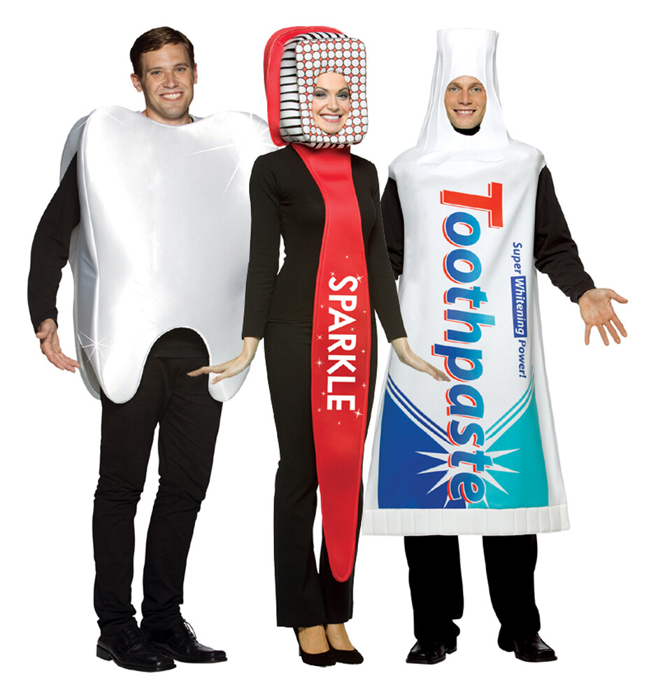 Dental Costume Set Toothbrush, Toothpaste, Tooth eBay