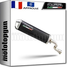 ligne complete approuve open aluminium noir gpr pour sym hd 200 evo 2011 11