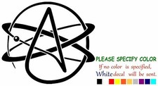 NOTW Agnostic Atheist Vinyl Decal Sticker Car Window Bumper Wall Laptop 9"