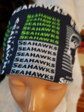 SEATTLE SEAHAWKS Handmade SURGICAL SCRUB CAPS