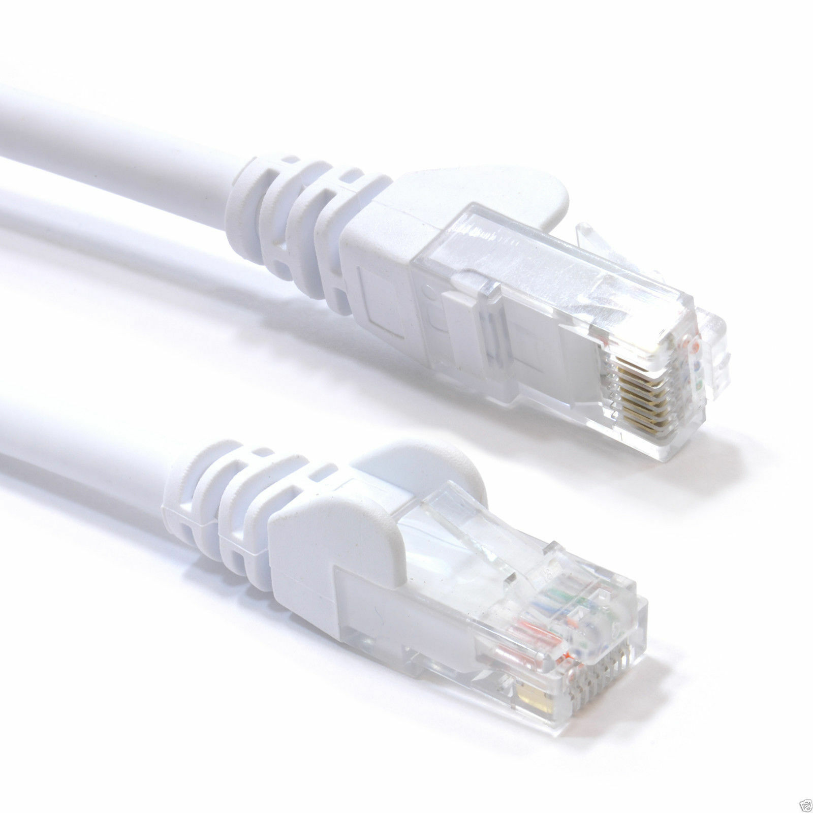 30m Cat 6 UTP RJ45 LS0H Networking Cable White