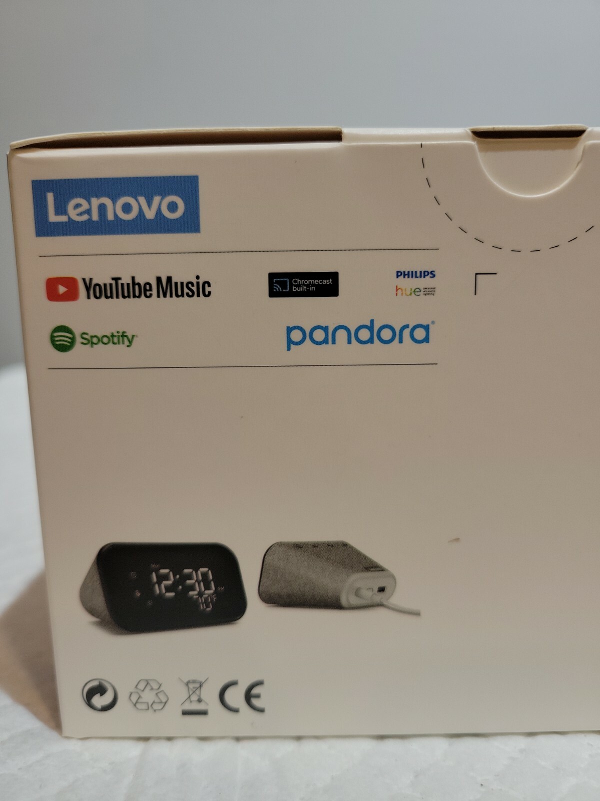 Lenovo CD4N341Y Smart Clock Essential Black/Gray 195890129815 eBay