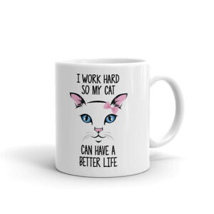 Cat Animal Quote The World For Cats Coffee Tea Ceramic Mug Office Work Cup Gift