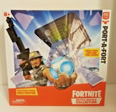 Fortnite Battle Royale Collection: Port-A-Fort Playset & Infiltrator Figure