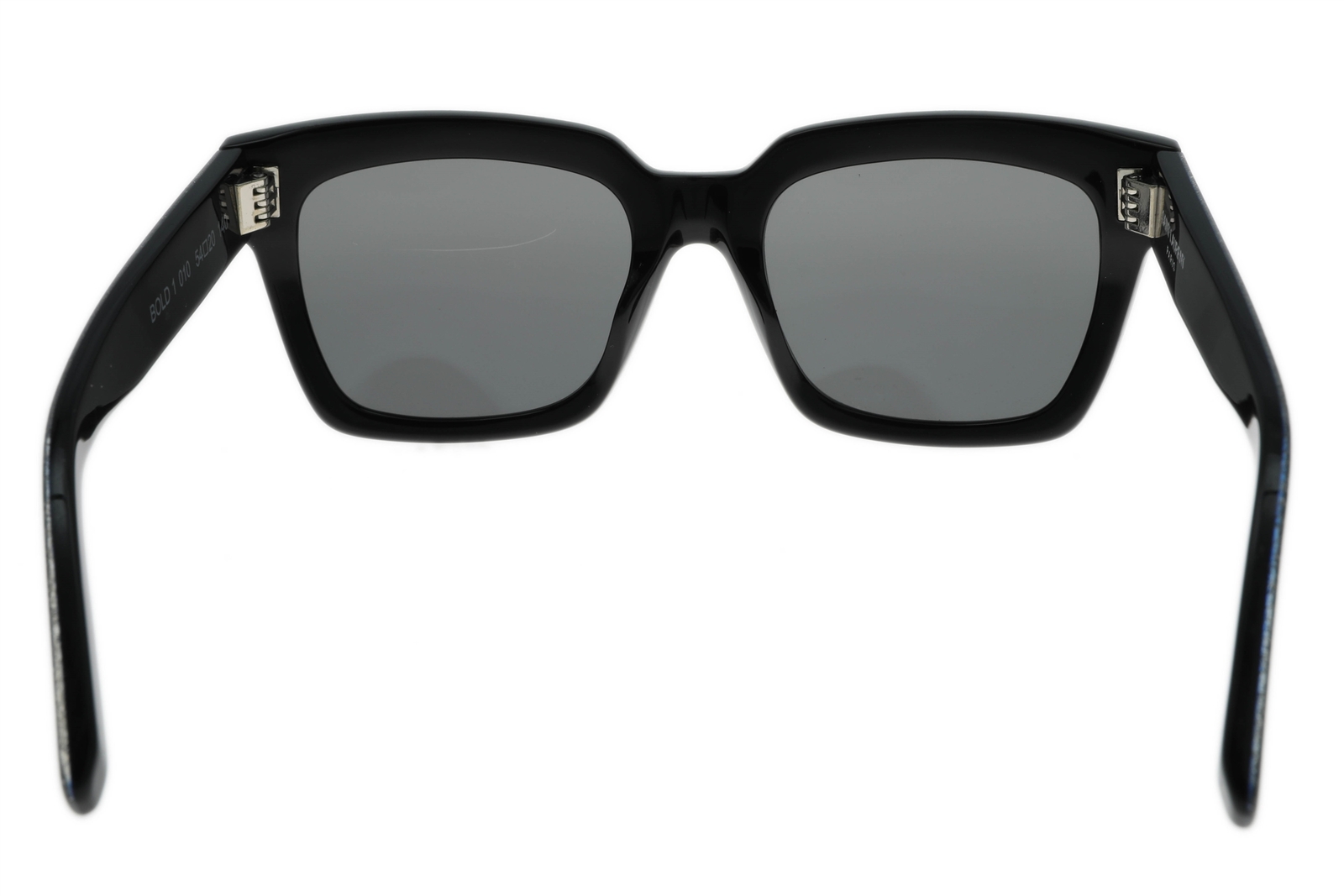 Saint Laurent 236441 occhiali da sole donna quadrati nero grigio taglia 54 20 140