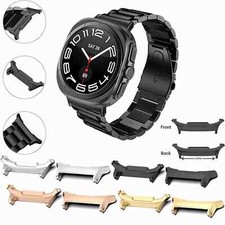 Hard Stainless Adapter For Samsung Watch 8 44/40 Ultra 47mm Metal Connector Band