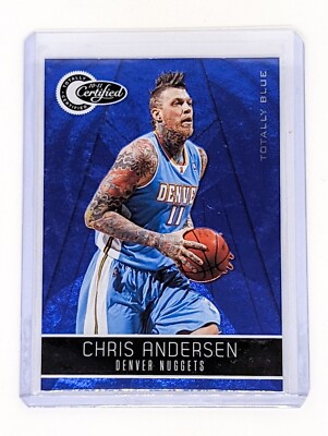 NBAカード　Chris Andersen nationaltreasures NBAカードChris Andersen nationaltreasures