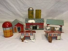 Ohio Art Farm Barn Corn Silo Chicken Coops Silos  Marx