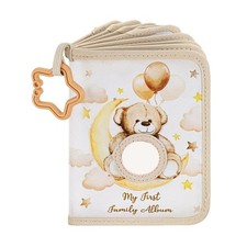 Baby Photo Album-Soft Baby Book First Year Baby Photo Book Baby Album Holds7522