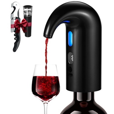 Electric Wine Aerator, Decanter & Dispenser   USB Rechargeable, Gift for Chri...