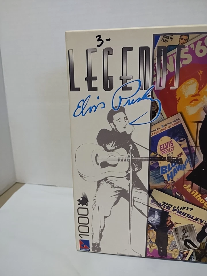 Nuevo rompecabezas de 1000 piezas Elvis Presley Legends cárcel azul roca Hawaii Foto 4 de 4
