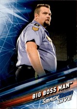 Big Boss Man 2019 Topps WWE SmackDown Live #63