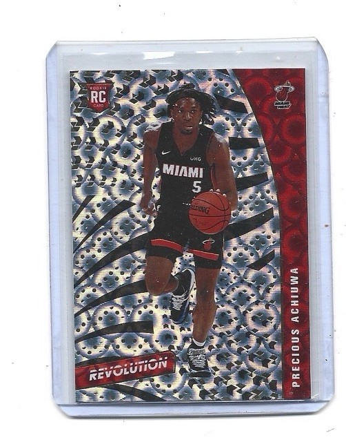 2020-21 Panini Revolution Groove #123 Precious Achiuwa RC Miami Heat Kings