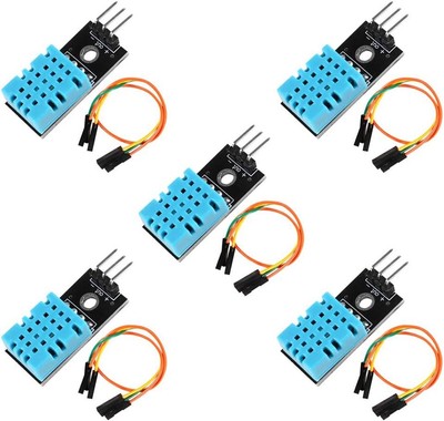 5 Stück DHT11 Temperatur Luftfeuchtigkeit Sensor Modul Digital Temperatur Luftfeuchtigkeit mit