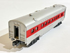 LIONEL POSTWAR HIGH GRADE 2444 MATTE RED STRIPE PULLMAN PASSENGER CAR LF — photo 1