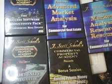 SCOTT SCHEEL -ADVANCED MARKET ANALYSIS FOR COMMERCIAL PROPERTY - 6 DVD'S & CD!