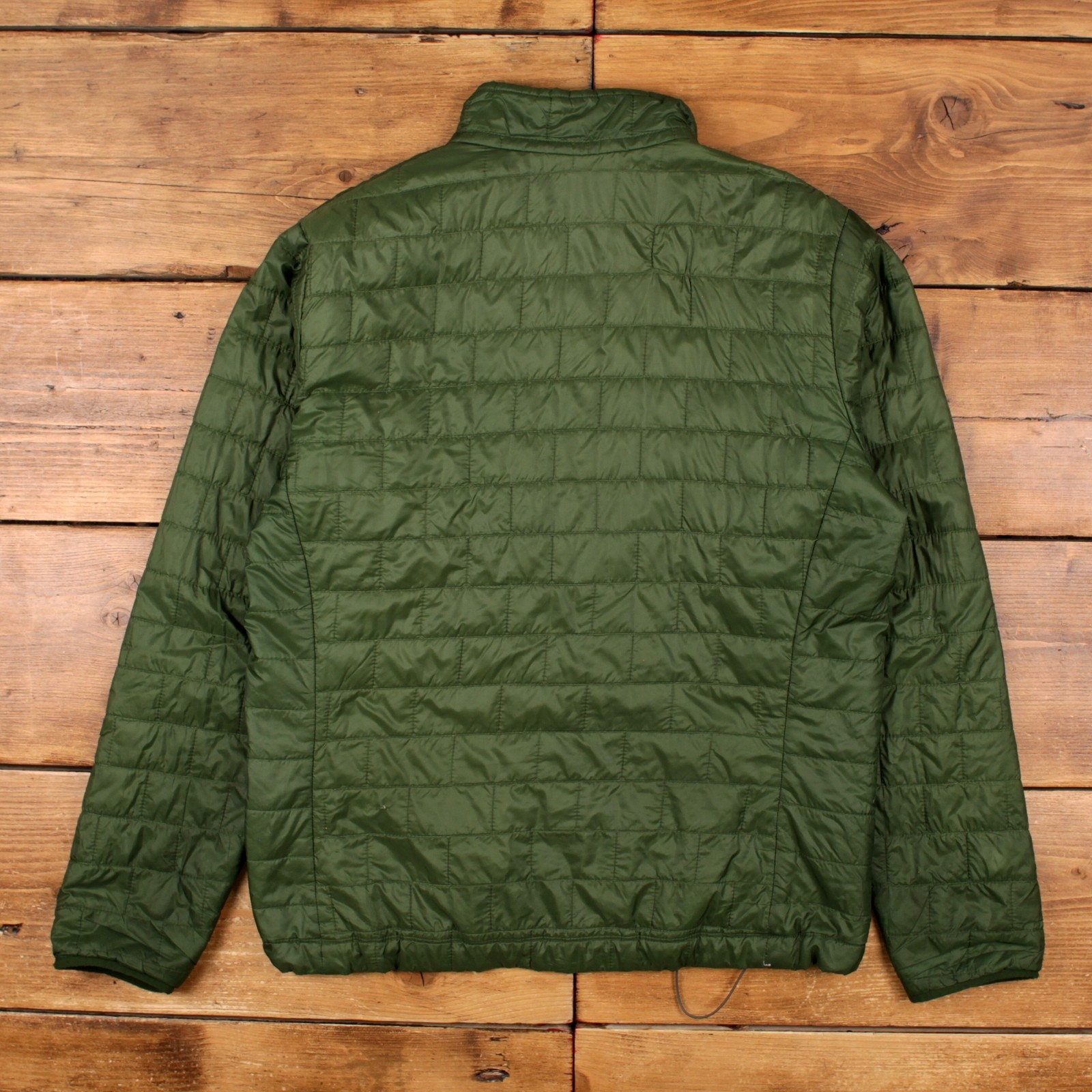 Patagonia Puffer Jacket L Mens Green Nano Puff Lightweight Insulated Outdoor thumbnail 2