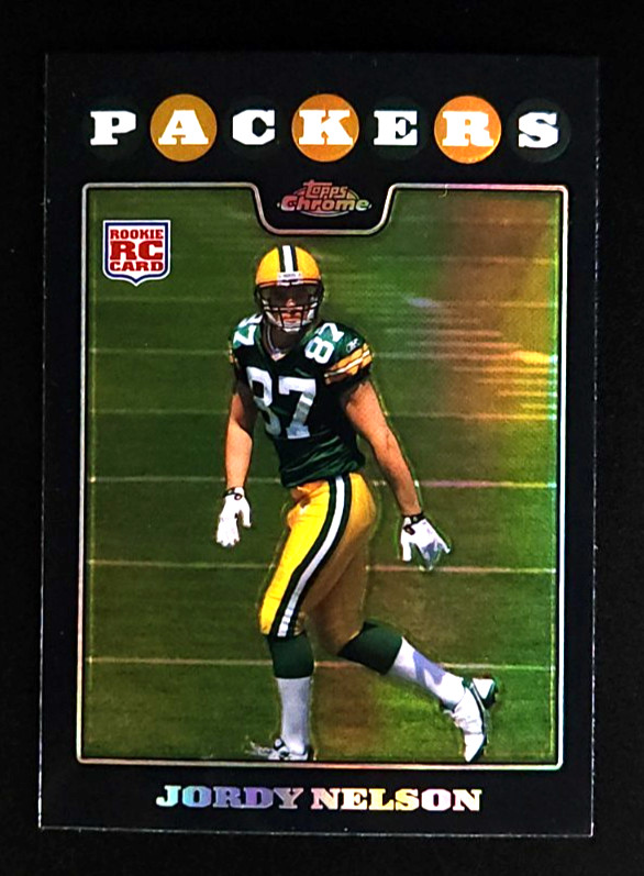 2008 Topps Chrome - Jordy Nelson #TC207 Refractor Rookie (RC) Packers
